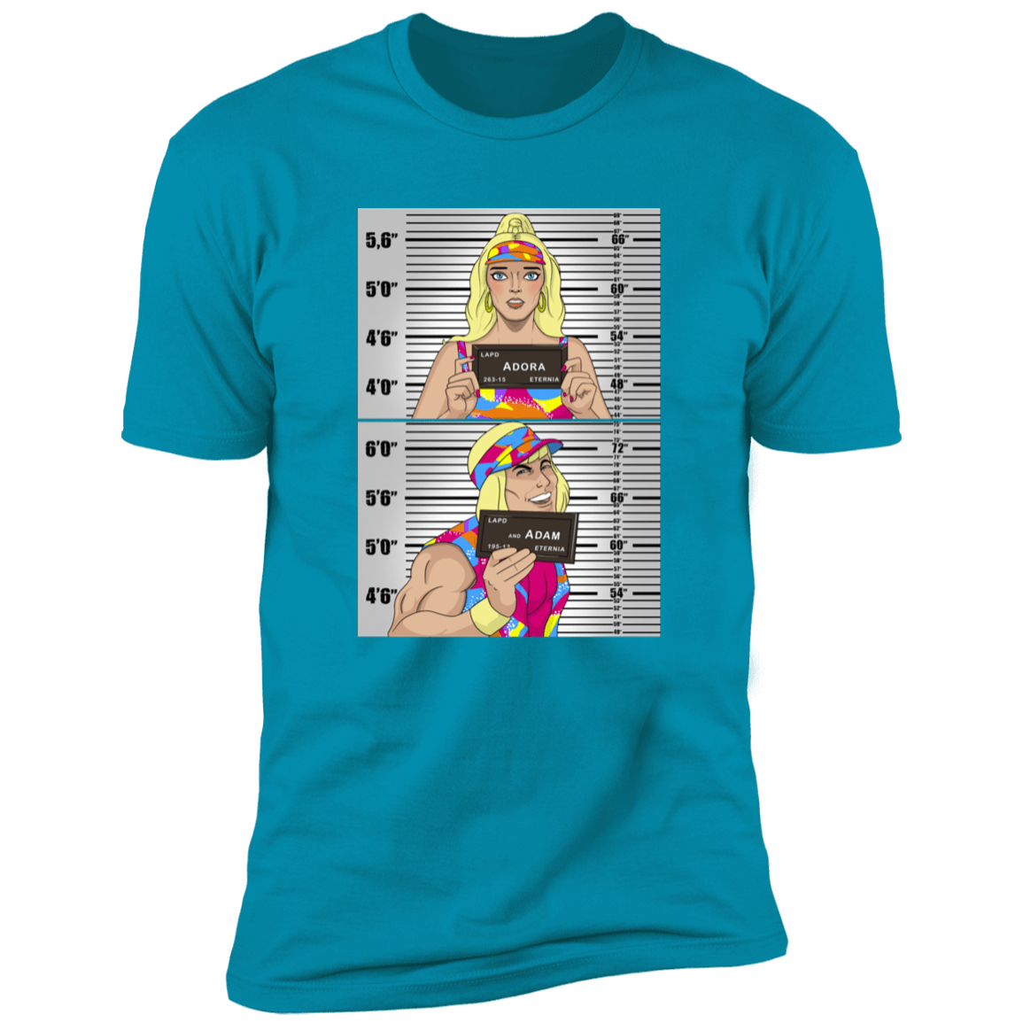 T-Shirts Turquoise / S Master of Mugshot Men's Premium T-Shirt