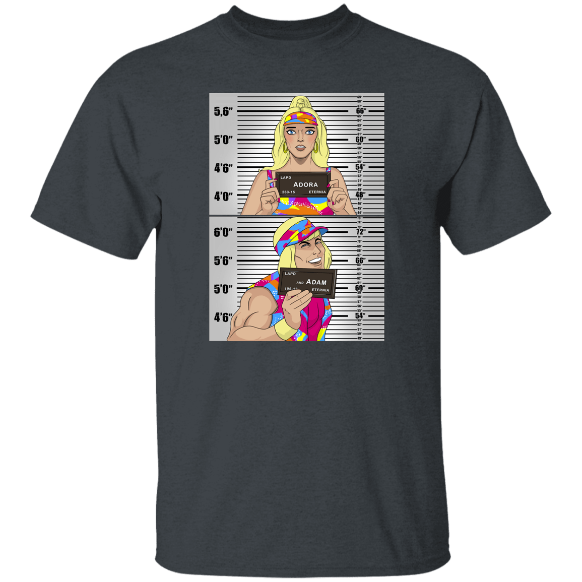 T-Shirts Dark Heather / S Master of Mugshot T-Shirt