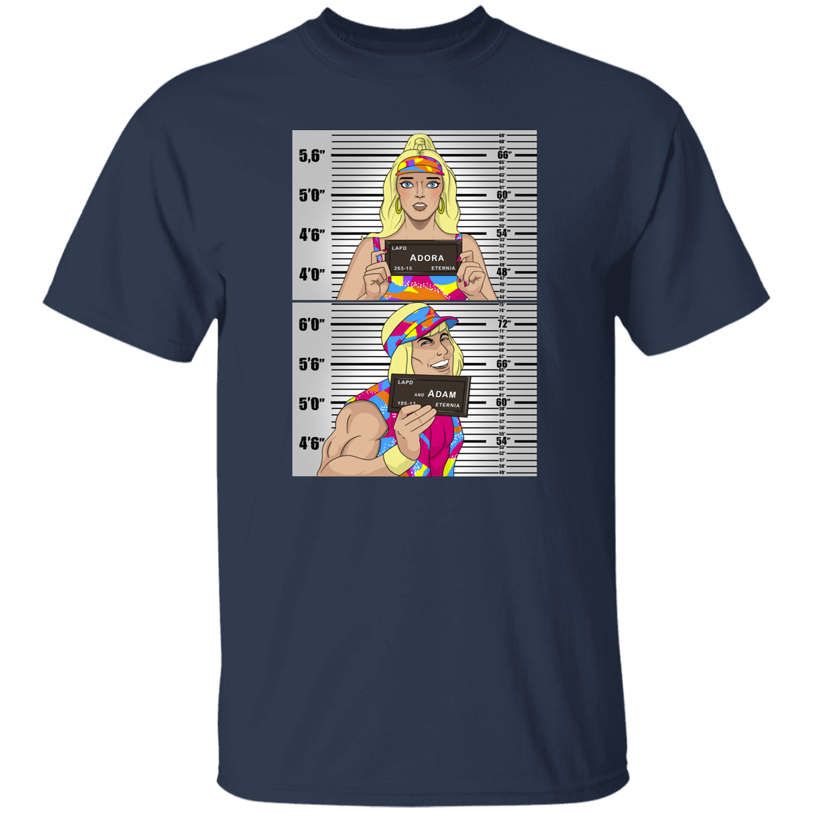 T-Shirts Navy / S Master of Mugshot T-Shirt