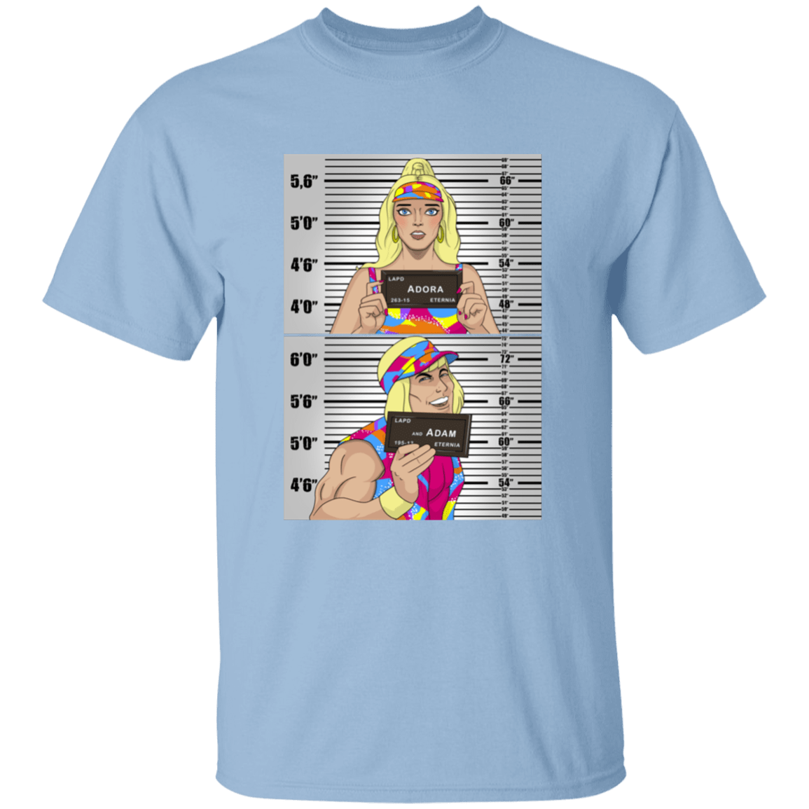 T-Shirts Light Blue / YXS Master of Mugshot Youth T-Shirt