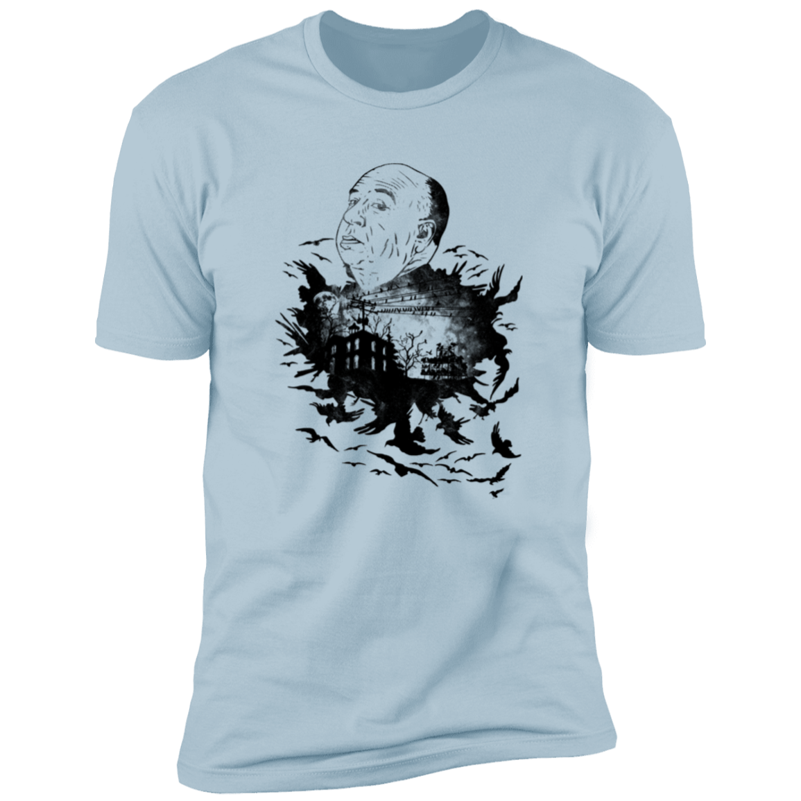 T-Shirts Light Blue / S Master Of Suspense Men's Premium T-Shirt