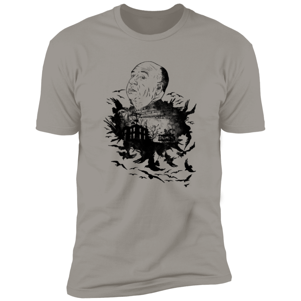 T-Shirts Light Grey / S Master Of Suspense Men's Premium T-Shirt