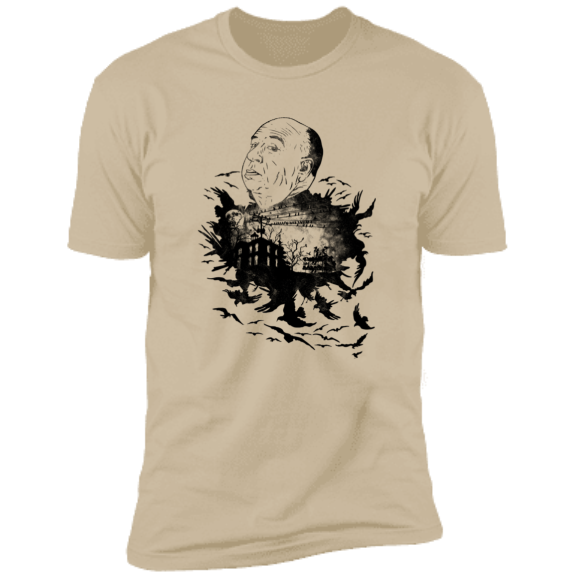 T-Shirts Sand / S Master Of Suspense Men's Premium T-Shirt