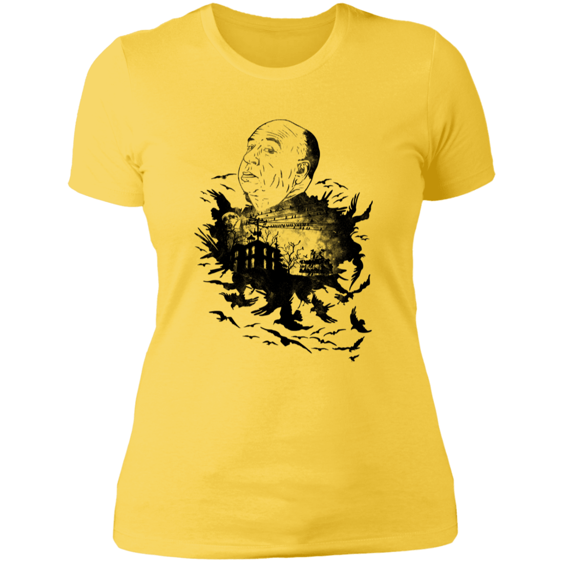T-Shirts Vibrant Yellow / S Master Of Suspense Women's Premium T-Shirt