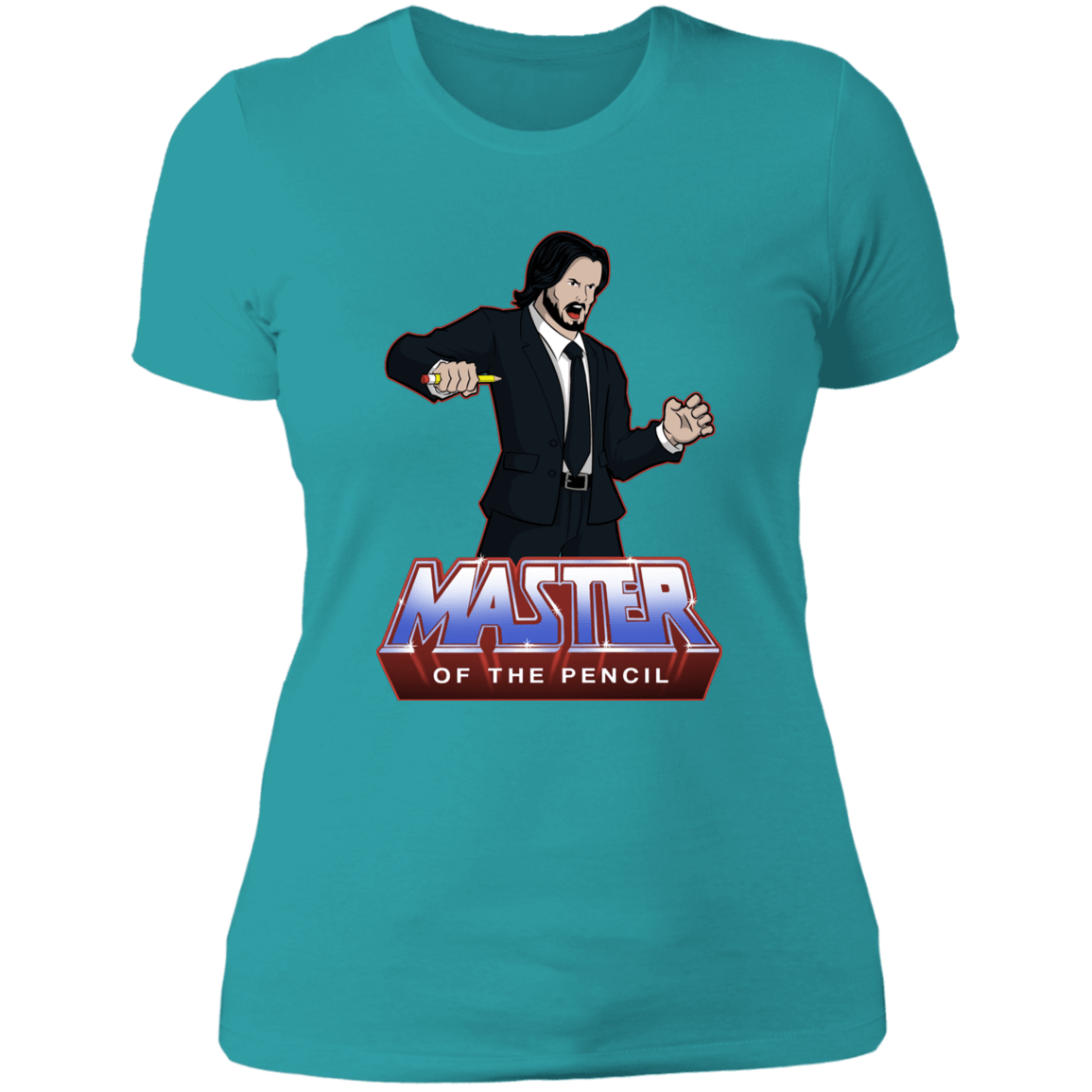 T-Shirts Tahiti Blue / S Master of the Pencil Women's Premium T-Shirt