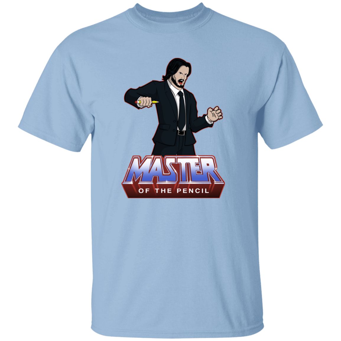 T-Shirts Light Blue / YXS Master of the Pencil Youth T-Shirt