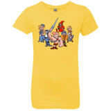 T-Shirts Vibrant Yellow / YXS Masters of the Grimverse Girls Premium T-Shirt