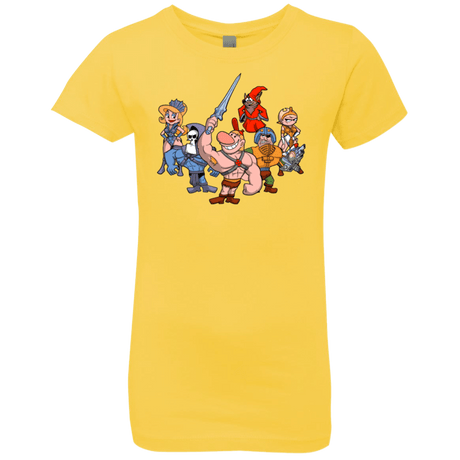 T-Shirts Vibrant Yellow / YXS Masters of the Grimverse Girls Premium T-Shirt