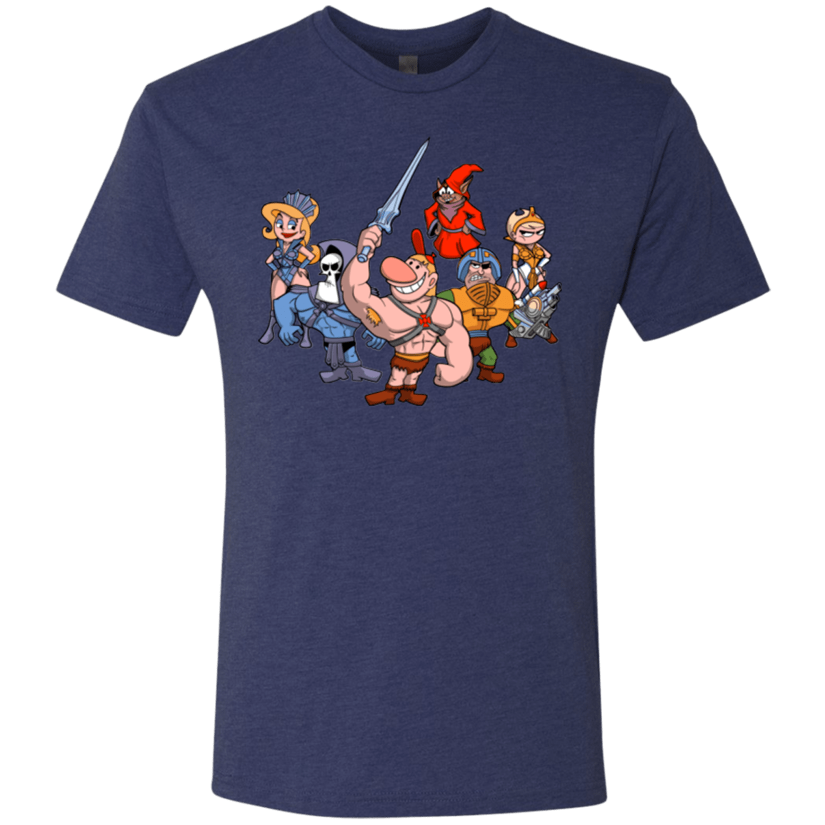 T-Shirts Vintage Navy / Small Masters of the Grimverse Men's Triblend T-Shirt