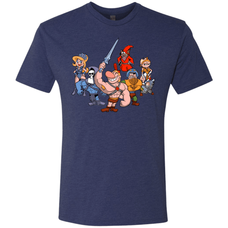 T-Shirts Vintage Navy / Small Masters of the Grimverse Men's Triblend T-Shirt