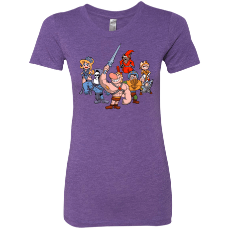 T-Shirts Purple Rush / Small Masters of the Grimverse Women's Triblend T-Shirt