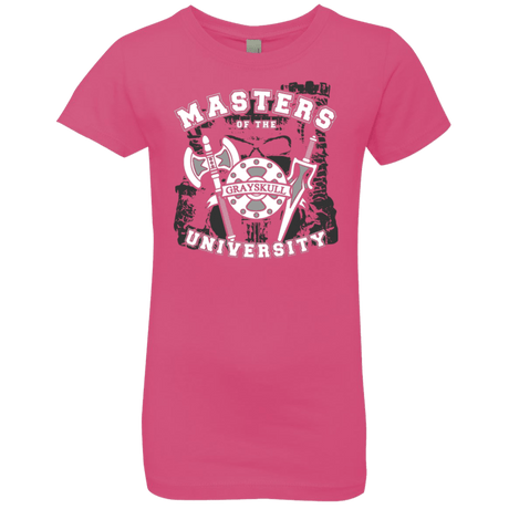 T-Shirts Hot Pink / YXS Masters of the University Girls Premium T-Shirt