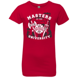 T-Shirts Red / YXS Masters of the University Girls Premium T-Shirt