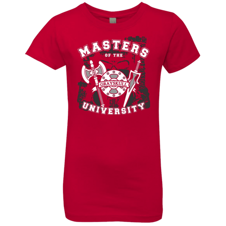 T-Shirts Red / YXS Masters of the University Girls Premium T-Shirt