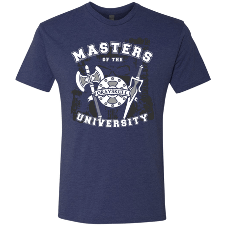 T-Shirts Vintage Navy / Small Masters of the University Men's Triblend T-Shirt