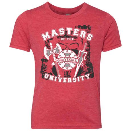 T-Shirts Vintage Red / YXS Masters of the University Youth Triblend T-Shirt