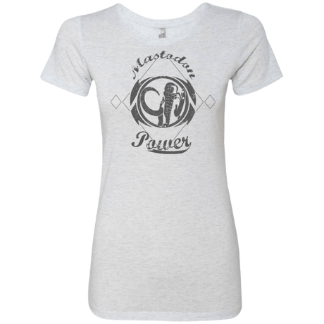 T-Shirts Heather White / Small Mastodon Women's Triblend T-Shirt