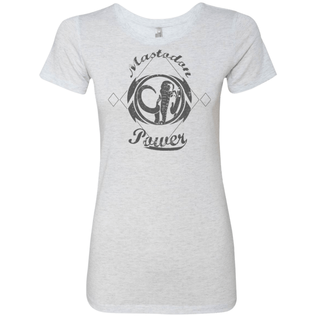 T-Shirts Heather White / Small Mastodon Women's Triblend T-Shirt