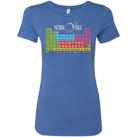 T-Shirts Vintage Royal / Small MATERIA TABLE Women's Triblend T-Shirt