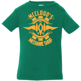 T-Shirts Kelly / 6 Months McCloud Mechanic Shop Infant Premium T-Shirt