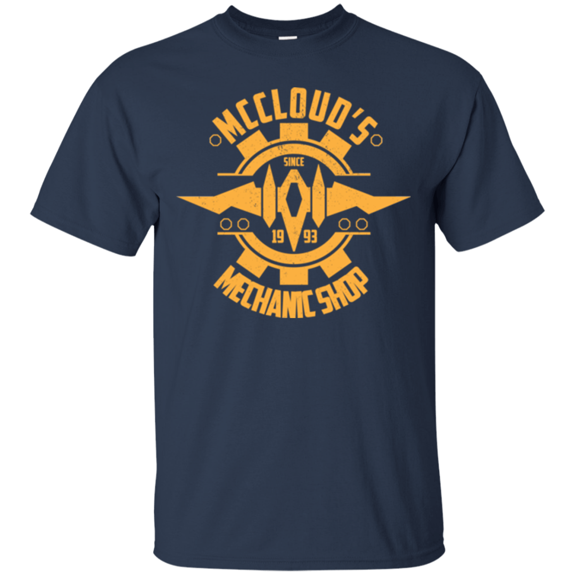 T-Shirts Navy / Small McCloud Mechanic Shop T-Shirt
