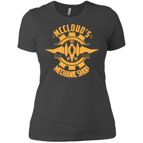 T-Shirts Heavy Metal / X-Small McCloud Mechanic Shop Women's Premium T-Shirt