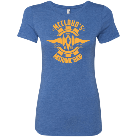 T-Shirts Vintage Royal / Small McCloud Mechanic Shop Women's Triblend T-Shirt