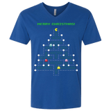 T-Shirts Royal / X-Small Mcpacman Men's Premium V-Neck