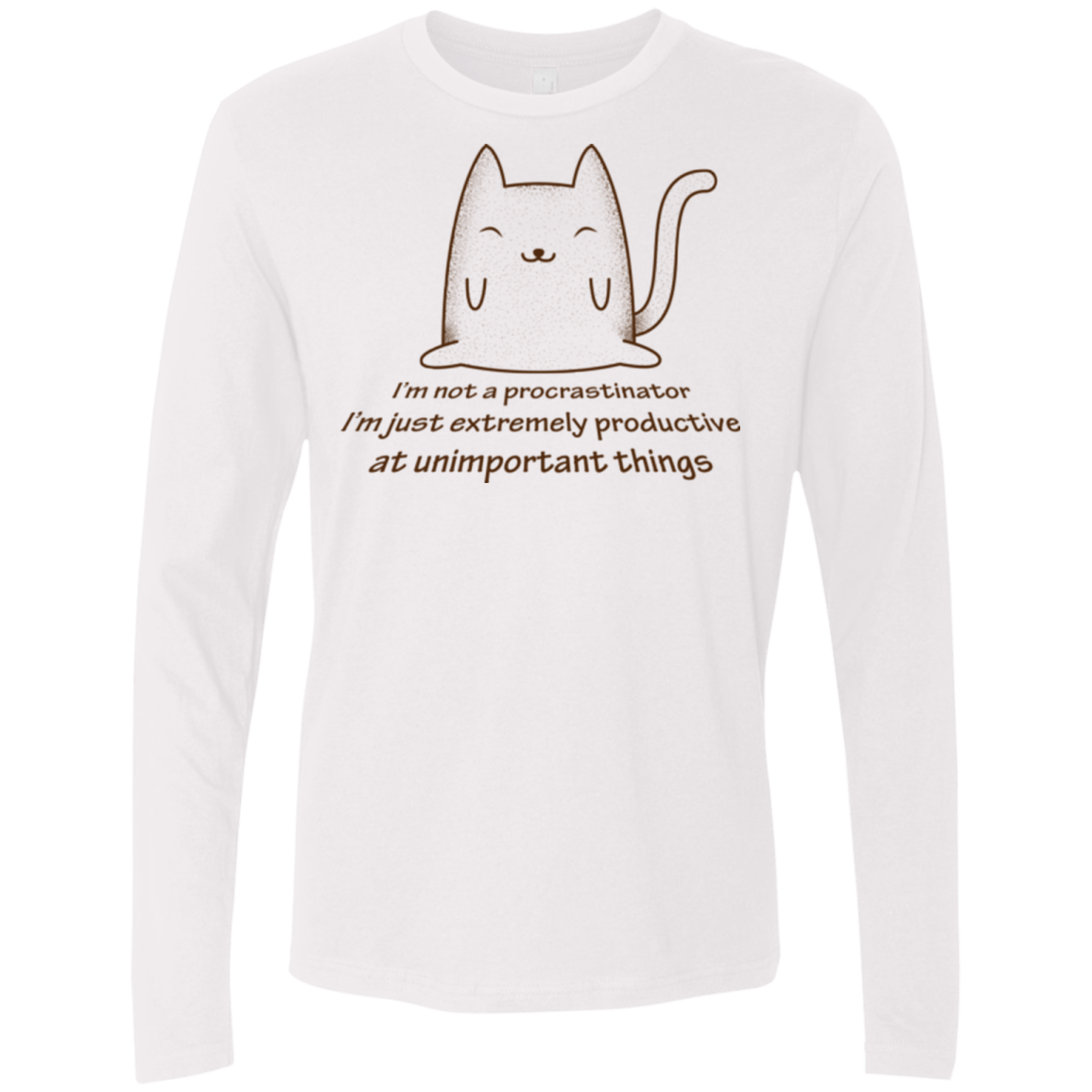 T-Shirts White / Small ME cat Men's Premium Long Sleeve