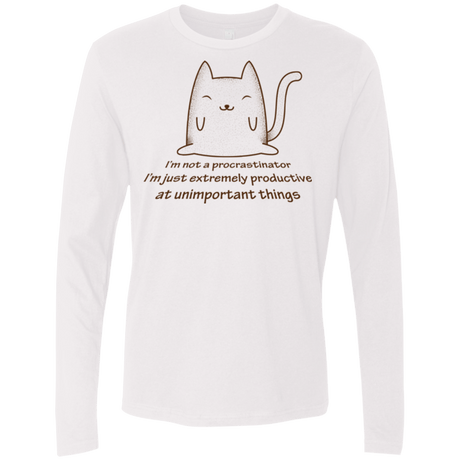 T-Shirts White / Small ME cat Men's Premium Long Sleeve