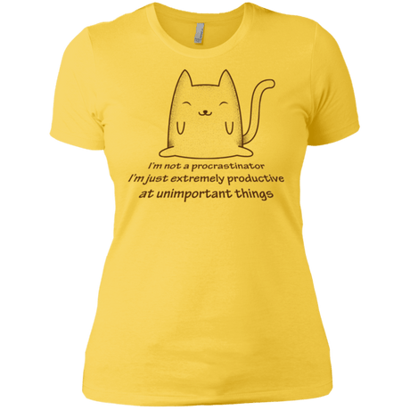 T-Shirts Vibrant Yellow / X-Small ME cat Women's Premium T-Shirt