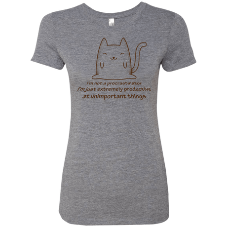 T-Shirts Premium Heather / Small ME cat Women's Triblend T-Shirt