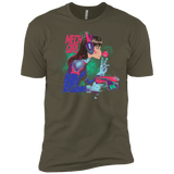 T-Shirts Military Green / X-Small Mech Girl Men's Premium T-Shirt