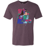 T-Shirts Vintage Purple / Small Mech Girl Men's Triblend T-Shirt