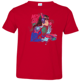 T-Shirts Red / 2T Mech Girl Toddler Premium T-Shirt