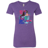 T-Shirts Purple Rush / Small Mech Girl Women's Triblend T-Shirt