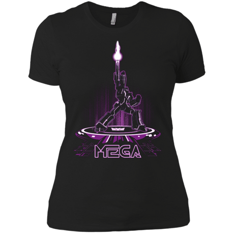 T-Shirts Black / X-Small MEGA (Tron) Women's Premium T-Shirt