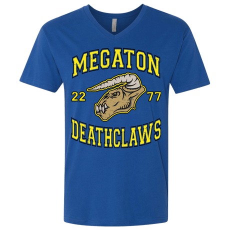 T-Shirts Royal / X-Small Megaton Deathclaws Men's Premium V-Neck
