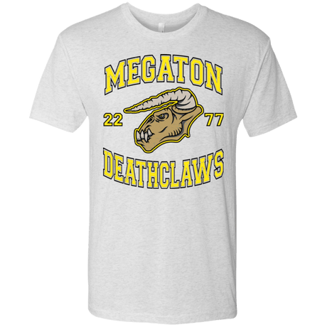 T-Shirts Heather White / Small Megaton Deathclaws Men's Triblend T-Shirt
