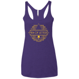 T-Shirts Purple / X-Small Men Of Letters British Branch Women's Triblend Racerback Tank