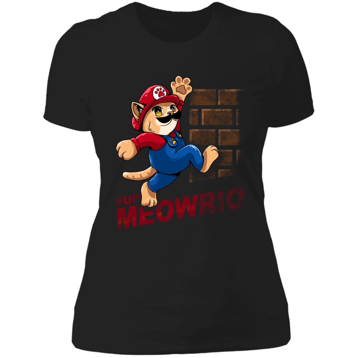 T-Shirts Black / X-Small Meowrio Women's Premium T-Shirt