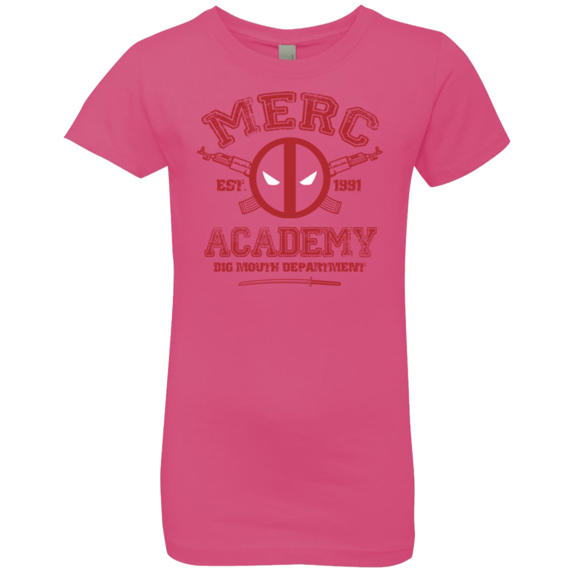 T-Shirts Hot Pink / YXS Merc Academy Girls Premium T-Shirt