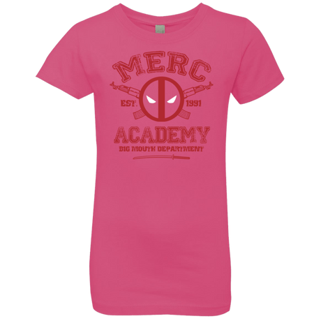 T-Shirts Hot Pink / YXS Merc Academy Girls Premium T-Shirt