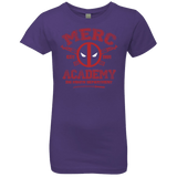 T-Shirts Purple Rush / YXS Merc Academy Girls Premium T-Shirt