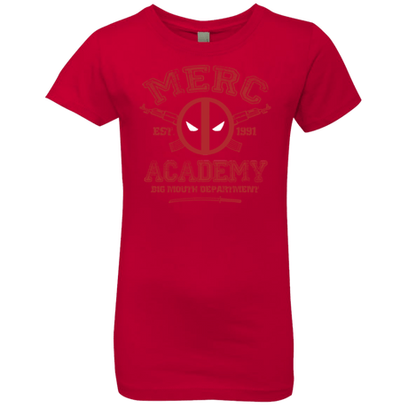 T-Shirts Red / YXS Merc Academy Girls Premium T-Shirt