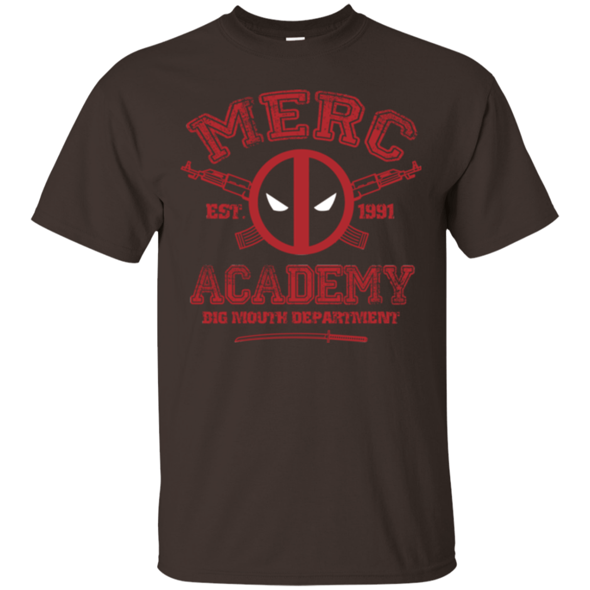 T-Shirts Dark Chocolate / Small Merc Academy T-Shirt