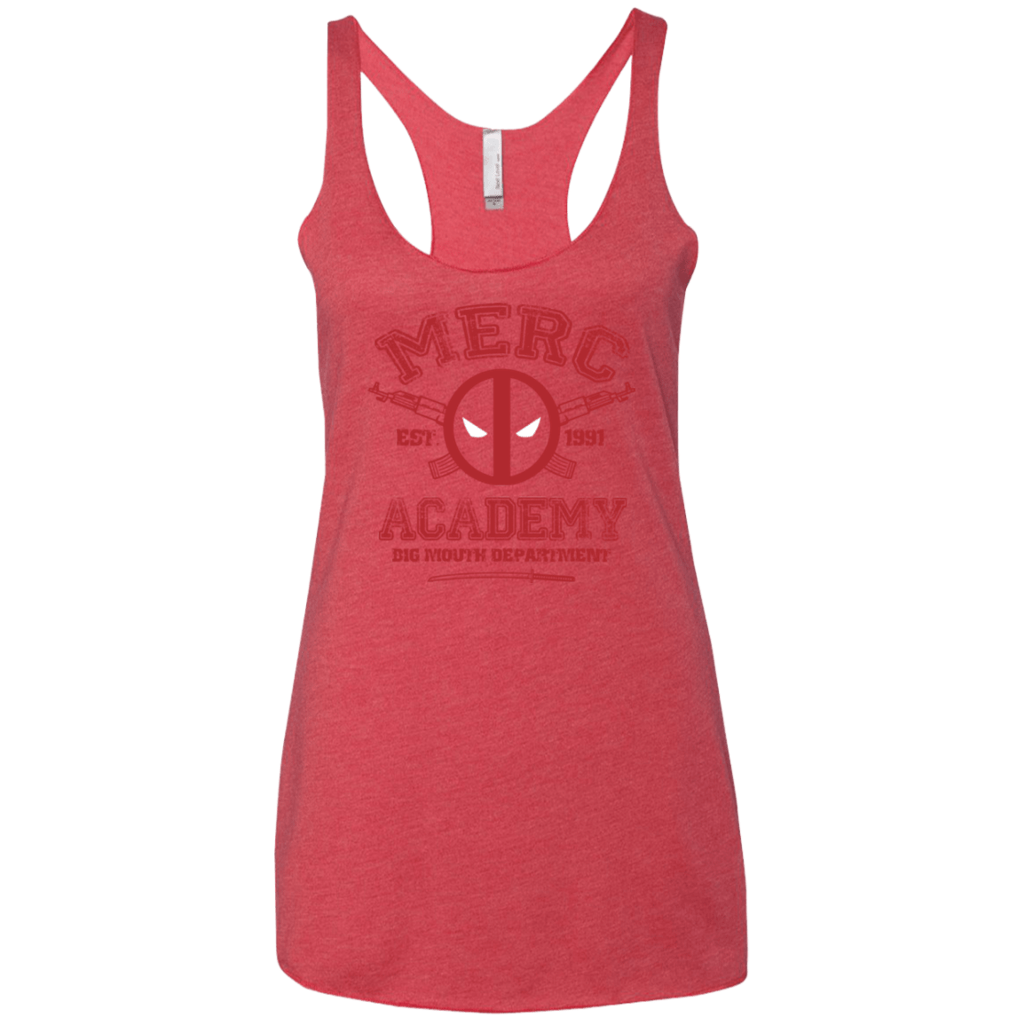 T-Shirts Vintage Red / X-Small Merc Academy Women's Triblend Racerback Tank