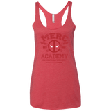 T-Shirts Vintage Red / X-Small Merc Academy Women's Triblend Racerback Tank