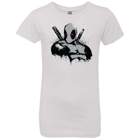 T-Shirts White / YXS Merc in Grey X Force Girls Premium T-Shirt