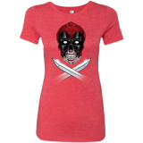 T-Shirts Vintage Red / Small Merc Pirate Women's Triblend T-Shirt